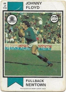 1974 Nrl Rugby League Scanlens (89) Johnny FLOYD Newtown * - Picture 1 of 2