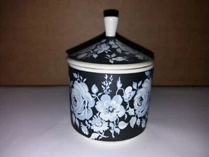 Zuckerdose Porzellan Oechsle & Andexer Kronach ca. von 1950 mit blauen Rosen - Bild 1 von 4