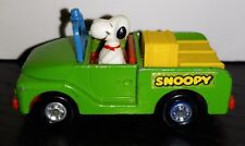Aviva Peanuts Snoopy Green Delivery Truck Toy - Used - Good