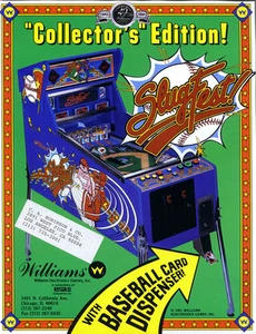 Pinball ROM SOUND SET (3 chips) Williams Slug Fest (baseball) L-1 - Picture 1 of 1