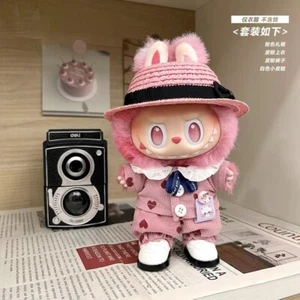 POPMART Labubu V3 The Monsters Plüschpuppe Handarbeit Kleidung Set ohne Puppe süß neu - Bild 1 von 20
