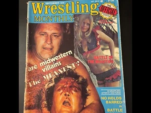 Wrestling Monthly Magazine September 1976 - Picture 1 of 3