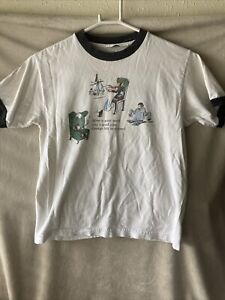 Vintage 1997 Curious George Rare Ringer T Shirt Size S
