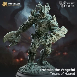 Male Treant - Trostaka the Vengeful - 32mm Scale - DM Stash - Picture 1 of 1