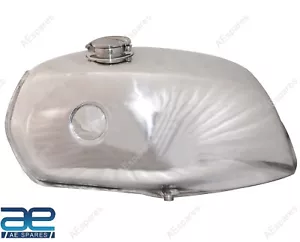 FOR BMW R45 R65 1981 PETROL FUEL GAS ALUMINUM TANK WITH MONZA CAP & ADAPTER AEs - Picture 1 of 8