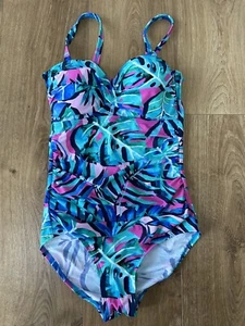 Womens Pour Moi Free Spirit Strapless Control Swimsuit, Size 10, BNWT - Picture 1 of 9