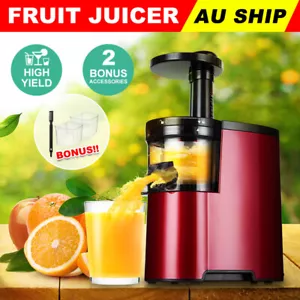 Cold Press Juicer Slow Masticating Juice Squeezer Fruit Vegetable Extractor 150W - Picture 1 of 12