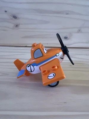 LEGO Duplo Disney Aviones Fuego Polvoriento Crophopper Naranja Avión Juguete Figura 4" Foto 1 de 4