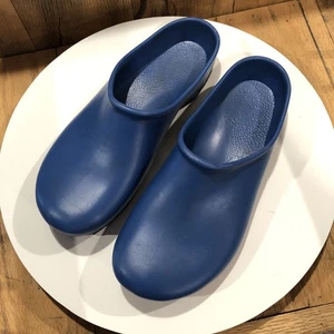 Sloggers Clogs Blue Womens Sz 8 Garden Rain Comfort Shoes Waterproof USA - Picture 1 of 14
