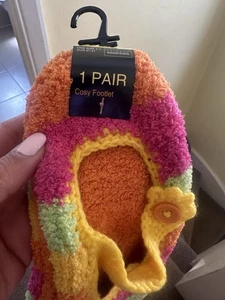 Primark Multicolour Warm & Cozy Bedroom Socks Size 4-7 New - Picture 1 of 3