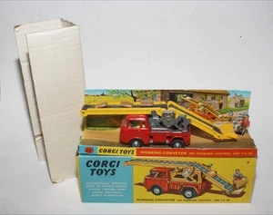 Transportador Corgi 64 funcionando en FC Jeep, como nuevo en buena caja - Imagen 1 de 12