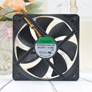 1pc SUNON EEC0252B1-000U-F99 24V 5.0W 12025 12cm Industrial Computer Cooling Fan - Picture 1 of 5