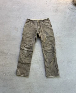 Kuhl Pants Mens 31x30 Brown Hot Rydr Canvas Straight Flannel Lined Heavyweight - Picture 1 of 12