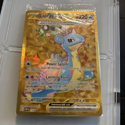 Lapras ex 164 Sv: Scarlet & Violet Promo Cards Holo - Image 1 of 2