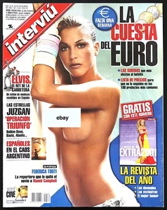 Interviu 2001 Federica Torti Elvis Presley Ornella - Spanish Magazine - Picture 1 of 11