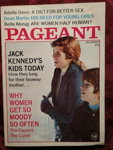 PAGEANT December 1971 Dec 71 Dean Martin Yoga Kennedy Kids - Picture 1 of 1