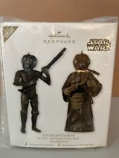 2012 Star Wars Hallmark Ornament Comic-Con  4-LOM and Zuckuss