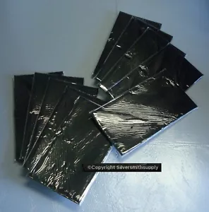 Velvet Jewelry display Pads FULL SIZE black 14" x 7 1/2" X 1/4" 10 pcs JD015B - Picture 1 of 5