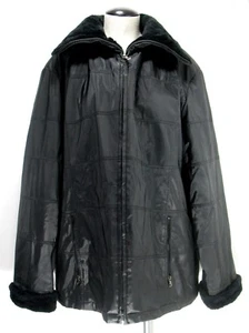 Braetan - Damen Jacke Mantel - Pelzkragenbündchen - Reißverschluss - Größe 2X - 3X (gemessen) - Bild 1 von 8