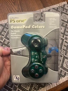 Interact Performance Game Pad Colors Sony Playstation 1 PS1 Controller New Green - Picture 1 of 2