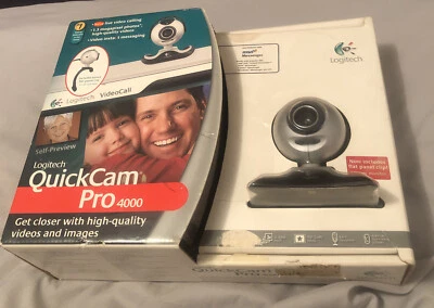 LOGITECH QUICKCAM PRO 4000 WEB CAM - Image 1 of 4
