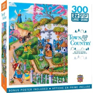 Rompecabezas MasterPieces; Ms. Potts' Cottage de Joe Holodook; 300 piezas de agarre electrónico - Imagen 1 de 2