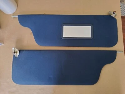 Juego de parasoles parasol Lincoln Town Car Towncar 1980-1989 OEM AZUL OSCURO 2 Foto 1 de 4