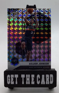 Keldon Johnson 2020-21 Panini Mosaic Silver Mosaic Prizm San Antonio Spurs - Picture 1 of 2