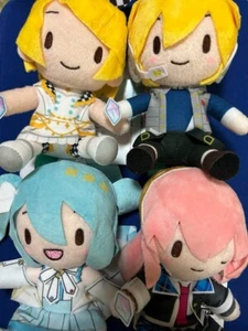 Project Sekai Movie Fuwapuchi Mini Plush Virtual Singer SEGA Set of 4 Japan NEW - Picture 1 of 2