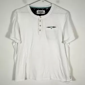 Ted Baker London Men’s Size 6 (2XL) 100% Cotton Henley Top - Picture 1 of 11