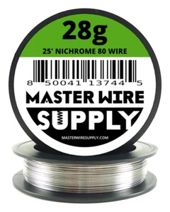 MWS - Nichrome 80 - 25 ft - 28 Gauge Round Wire - Picture 1 of 2