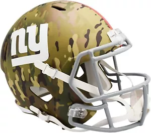 Elmetto replica full size mimetico New York Giants non firmato - Foto 1 di 2