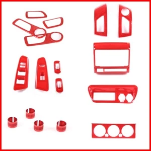 Accesorios de modificación de decoración interior rojo para Toyota Tacoma 2011-2015 - Imagen 1 de 68