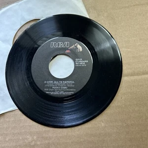 Perry Como Silent Night/O Come All Ye Faithful Rca Gold Standard 45 - Picture 1 of 4