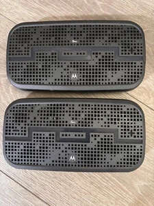 Lot of 2 Motorola EQ700 x Sol Republic Deck Bluetooth NFC Wireless Speaker Black - Picture 1 of 12