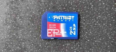 Patriot Memory SD Card 2GB Memory Card Secure Digital for Cameras or Camcorders - Image 1 of 2