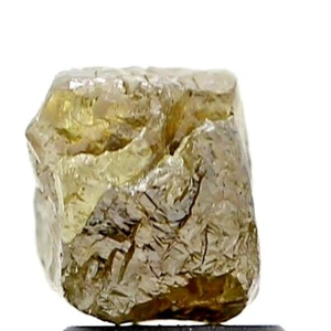 BIG ROUGH DIAMOND 2.02CT GREENISH GRAY SPARKLING NATURAL IRREGULAR SHAPE FOR GIF - Picture 1 of 12