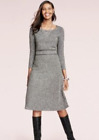 $150 Nwt Talbots Tweed Career Washable Gray Sheath Dress 14W 1X (Sp437)