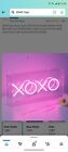 Xoxo Sign Neon Signs Usb Led Sign Desk Lightbox Pink Neon Bar Sign 3D Wall Neon