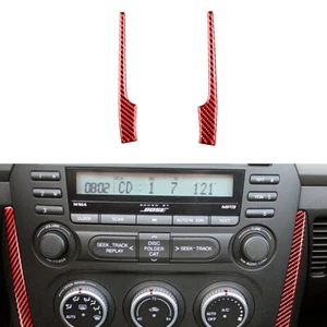 Red Carbon Fiber Central Console Side Cover Trim For Mazda MX-5 Miata 2009-2015 - Bild 1 von 17