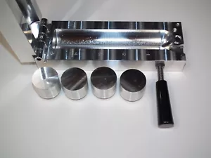 Stampo affondatore a goccia profonda 1-5 libbre 1,5 dia regolabile CNC alluminio bastone piombo USA 3RD - Foto 1 di 5