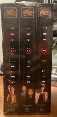 The X-Files Boxed Set 3-Tape VHS Cassettes - New Factory Sealed Vol 2 - Image 1 of 4