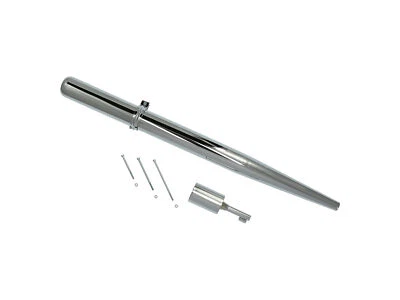 Tuningauspuff AOA 1/2 (50 - 110ccm) Ø 28mm - für Simson S50, S51, S70 - Bild 1 von 4