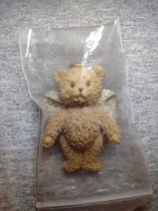 Vintage Ganz Teddy Angel The Get Well Teddy Pin Brooch - Picture 1 of 4