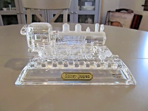 HOFBAUER CRYSTAL 8 3/8 INCH CASEY JONES TRAIN WEST GERMANY - Picture 1 of 8