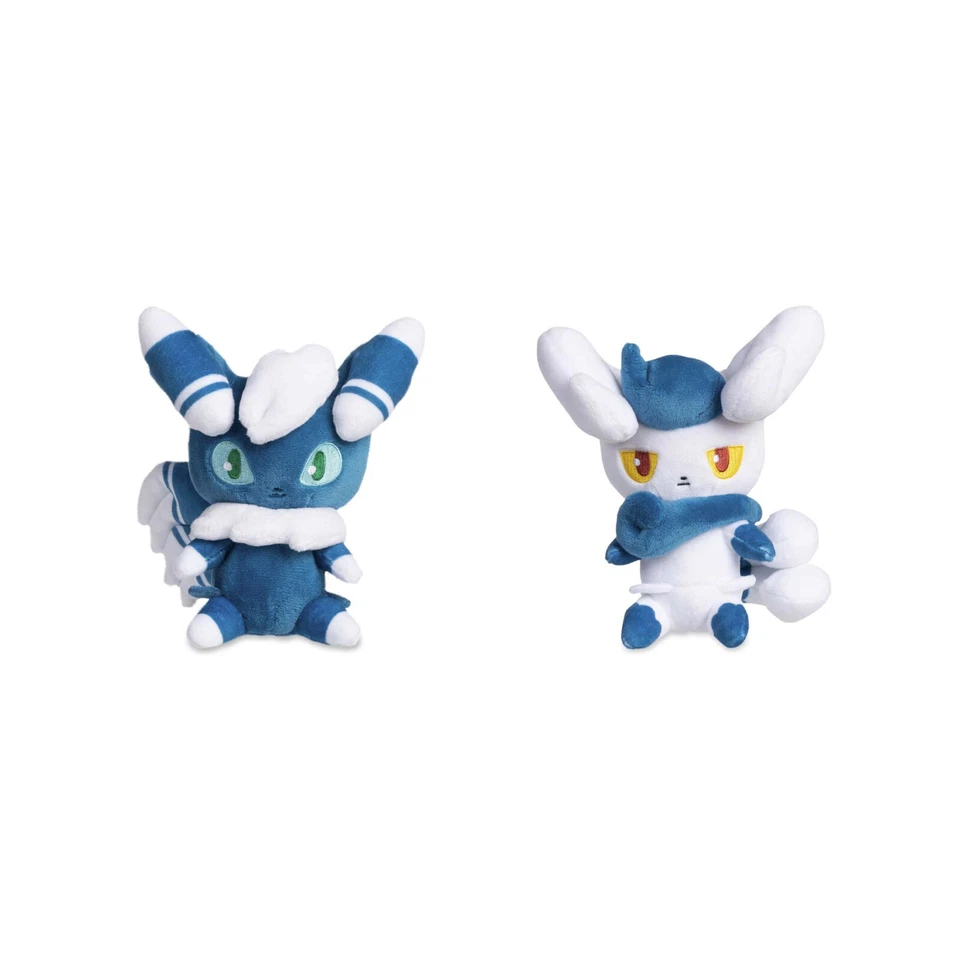 POKÉMON Peluche Sitting Cuties Meowstic Pokemon Fit Scarlatto e Viola Nintendo Switch Nuovo