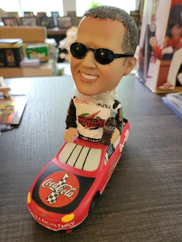 Nascar #18 Bobby Labonte Bobbling Head Bobblehead Coca Cola Racing Arbys 6in Cover