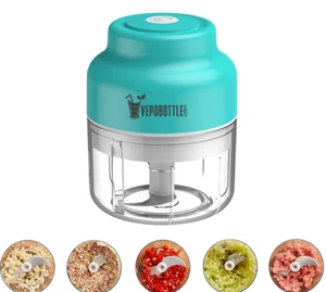 Vepoblender Mini USB Tragbarer Knoblauch Elektrischer Wiederaufladbarer Schneider USA Verkäufer - Bild 1 von 10
