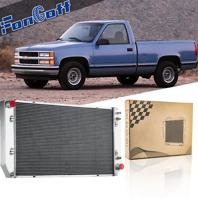 3-ROW Radiator fit 94-02 Chevy C/K 1500 2500 3500 Turbo Diesel V8 6.5L AT - Image 1 of 4