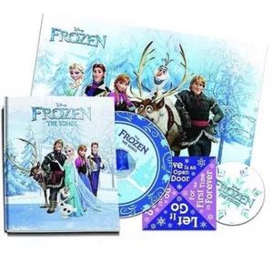 Disney's FROZEN The Songs LIMITED 'ZinePak SOUNDTRACK CD with ORNAMENT & Poster - Picture 1 of 4